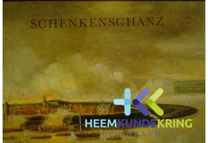 Oude prent Schenkenschans Coll. G.B.Janssen